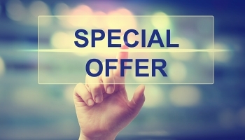 Introduce Special Offers:  
